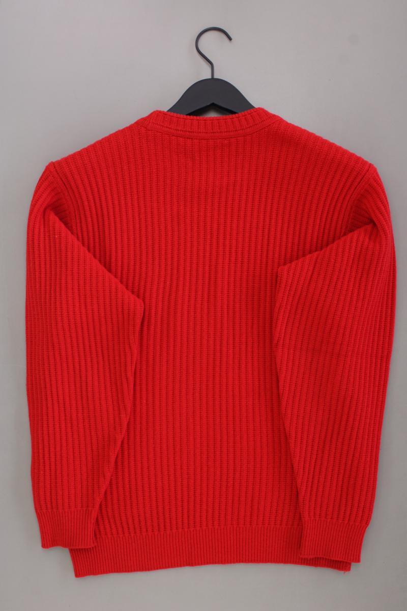 Carlo Colucci Wollpullover für Herren Gr. 48 rot