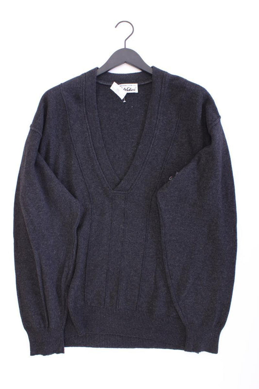 Carlo Colucci Wollpullover für Herren Gr. 54 grau
