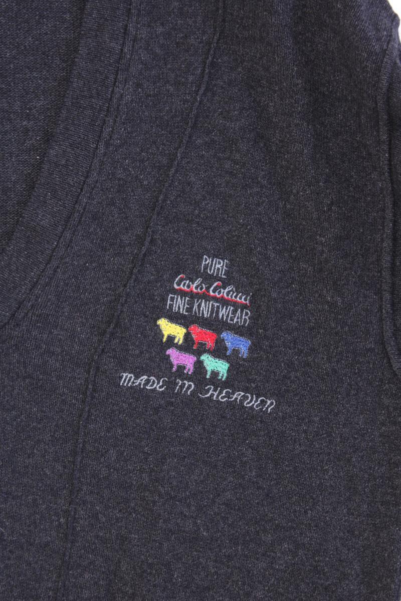 Carlo Colucci Wollpullover für Herren Gr. 54 grau