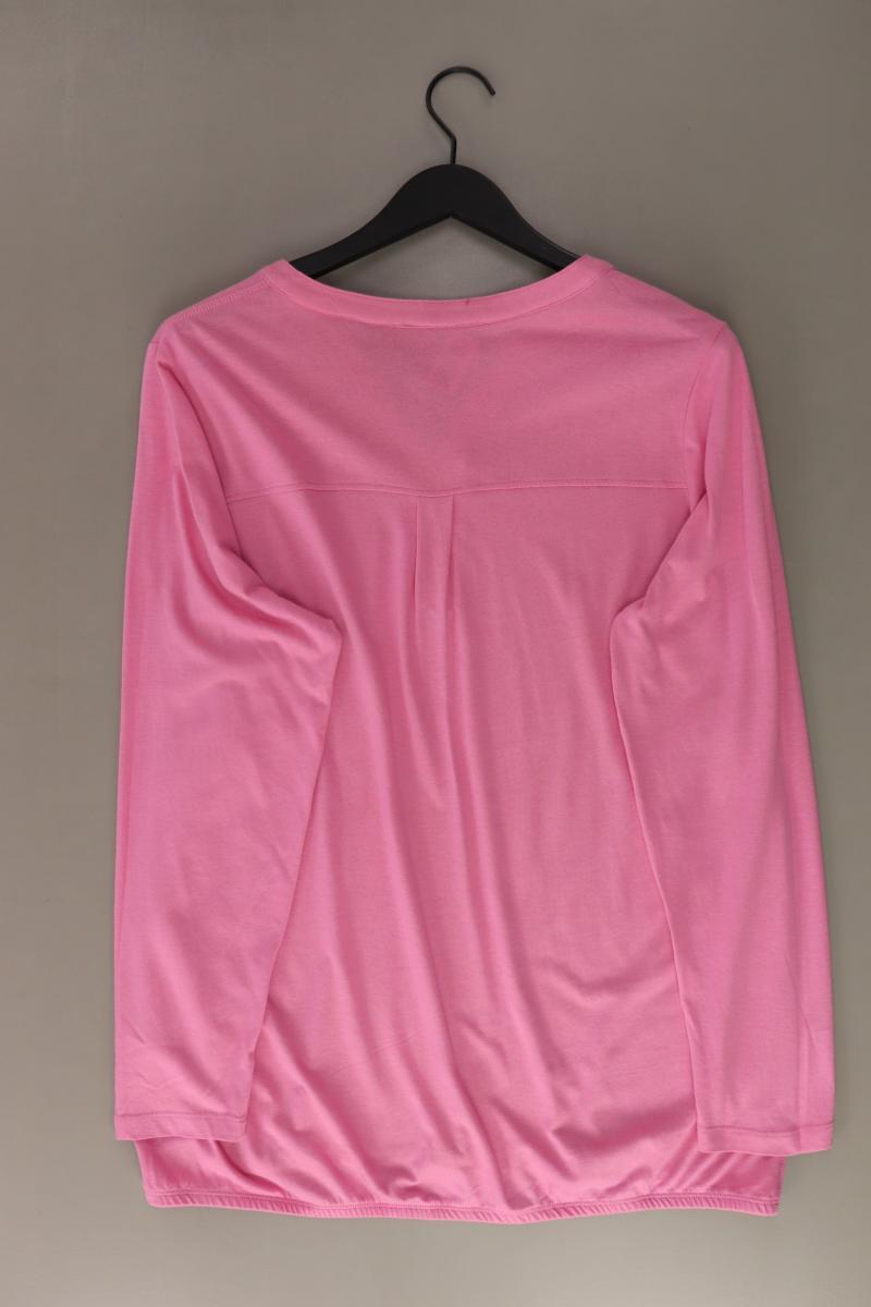 Cecil Shirt mit V-Ausschnitt Gr. XL Langarm rosa aus Baumwolle