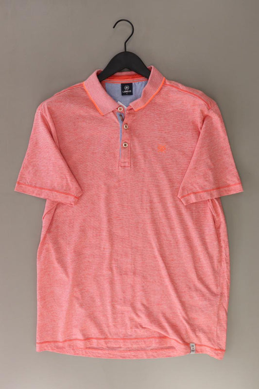 Lerros Poloshirt für Herren Gr. XL Kurzarm orange aus Baumwolle