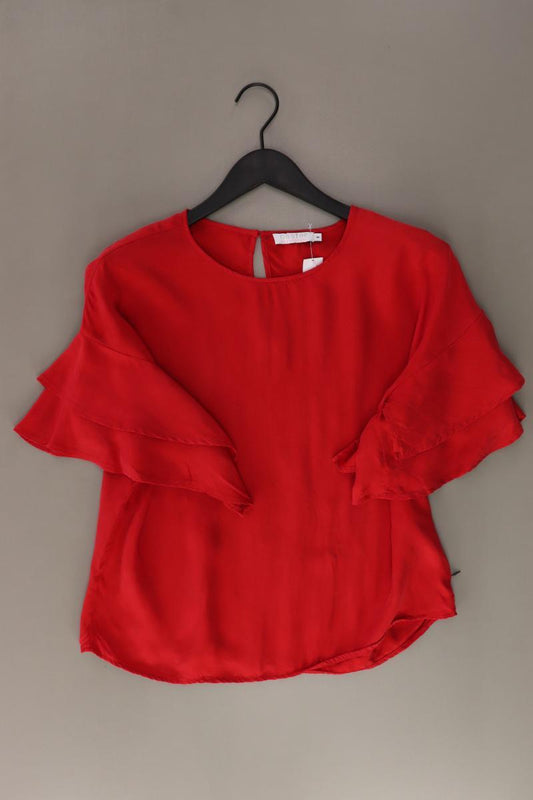 coster copenhagen Kurzarmbluse Gr. 36 rot aus Cupro