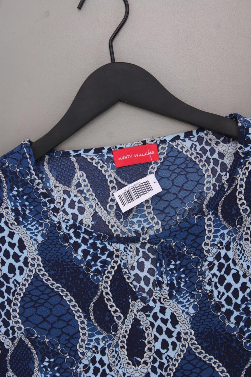 Judith Williams Langarmbluse Gr. 40 neuwertig blau aus Polyester