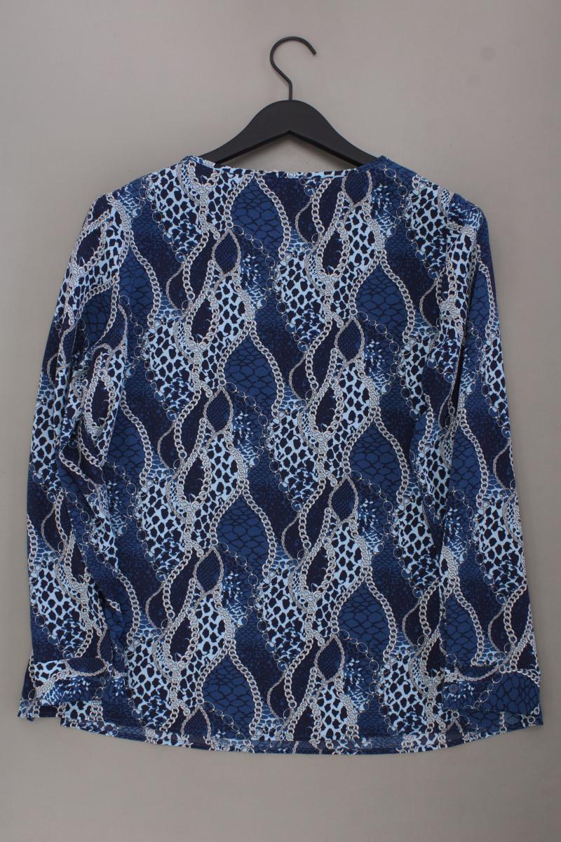 Judith Williams Langarmbluse Gr. 40 neuwertig blau aus Polyester