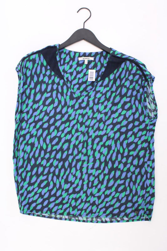 Garcia Jeans Kurzarmbluse Gr. L blau
