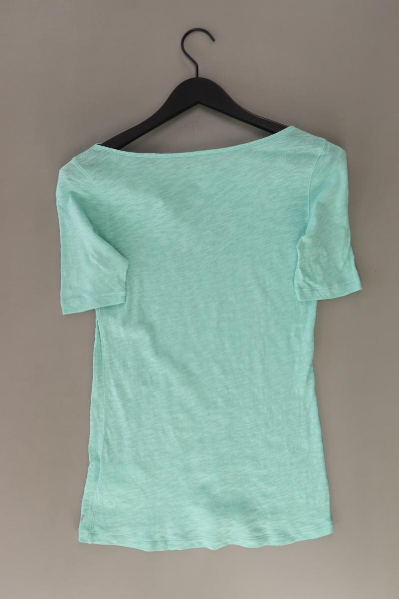 Marc O'Polo T-Shirt Gr. S Kurzarm türkis aus Baumwolle