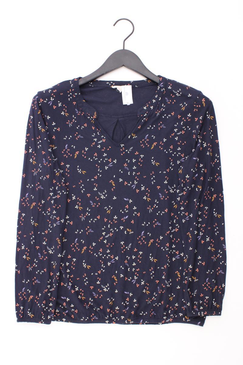 Esprit Printshirt Gr. S Langarm blau