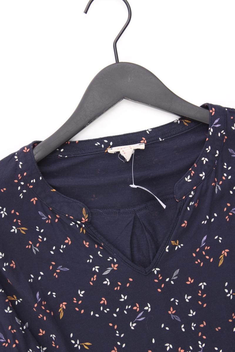 Esprit Printshirt Gr. S Langarm blau