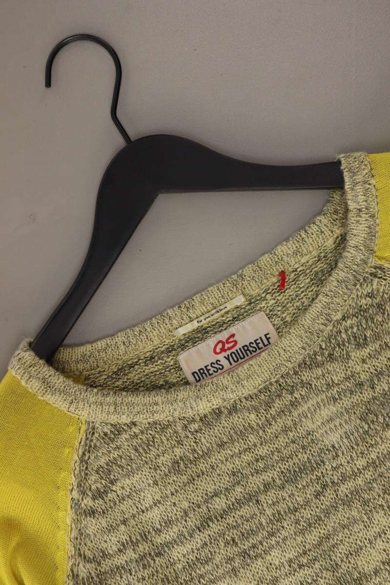 QS by s.Oliver Grobstrickpullover Gr. XL gelb