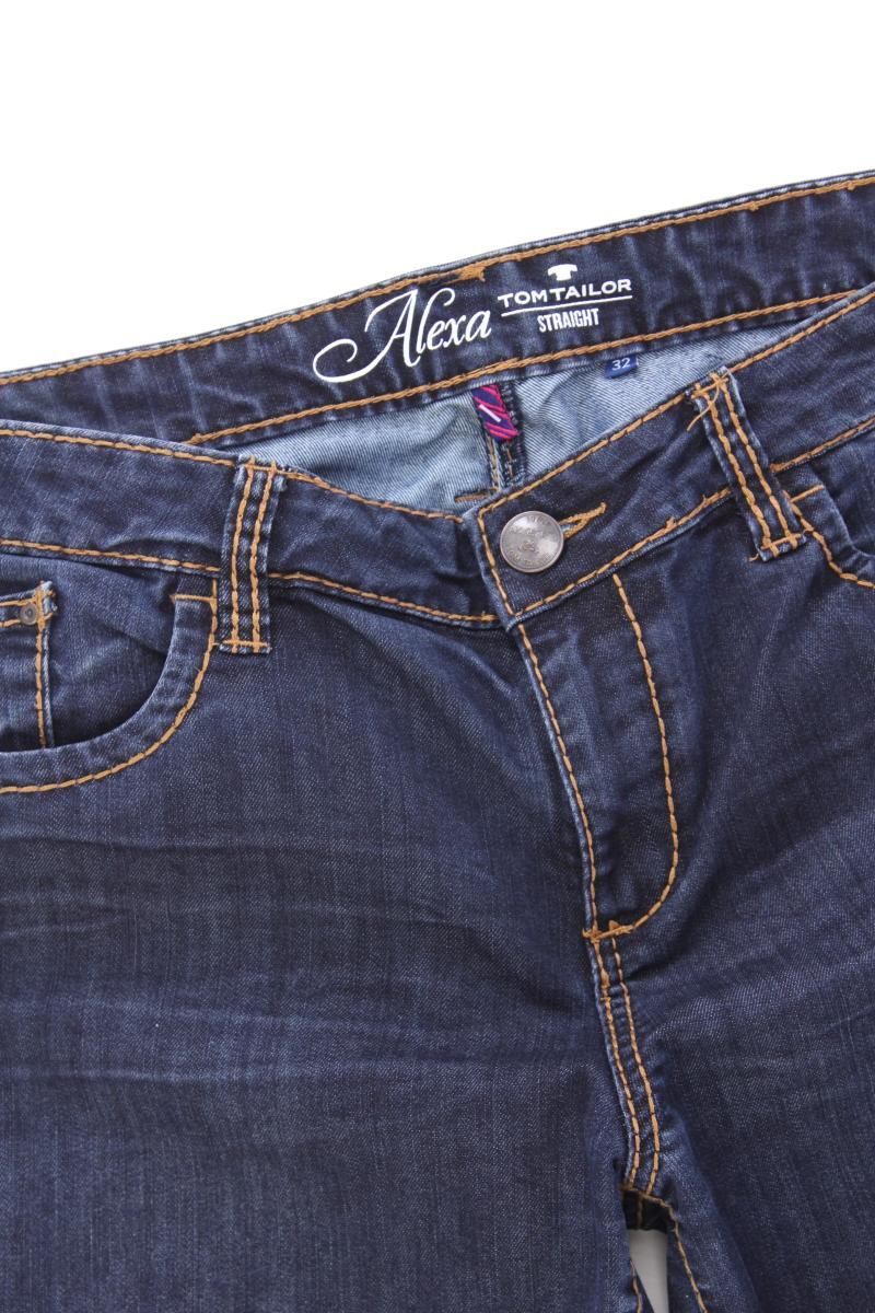 Tom Tailor Straight Jeans Gr. W32/L34 blau aus Baumwolle