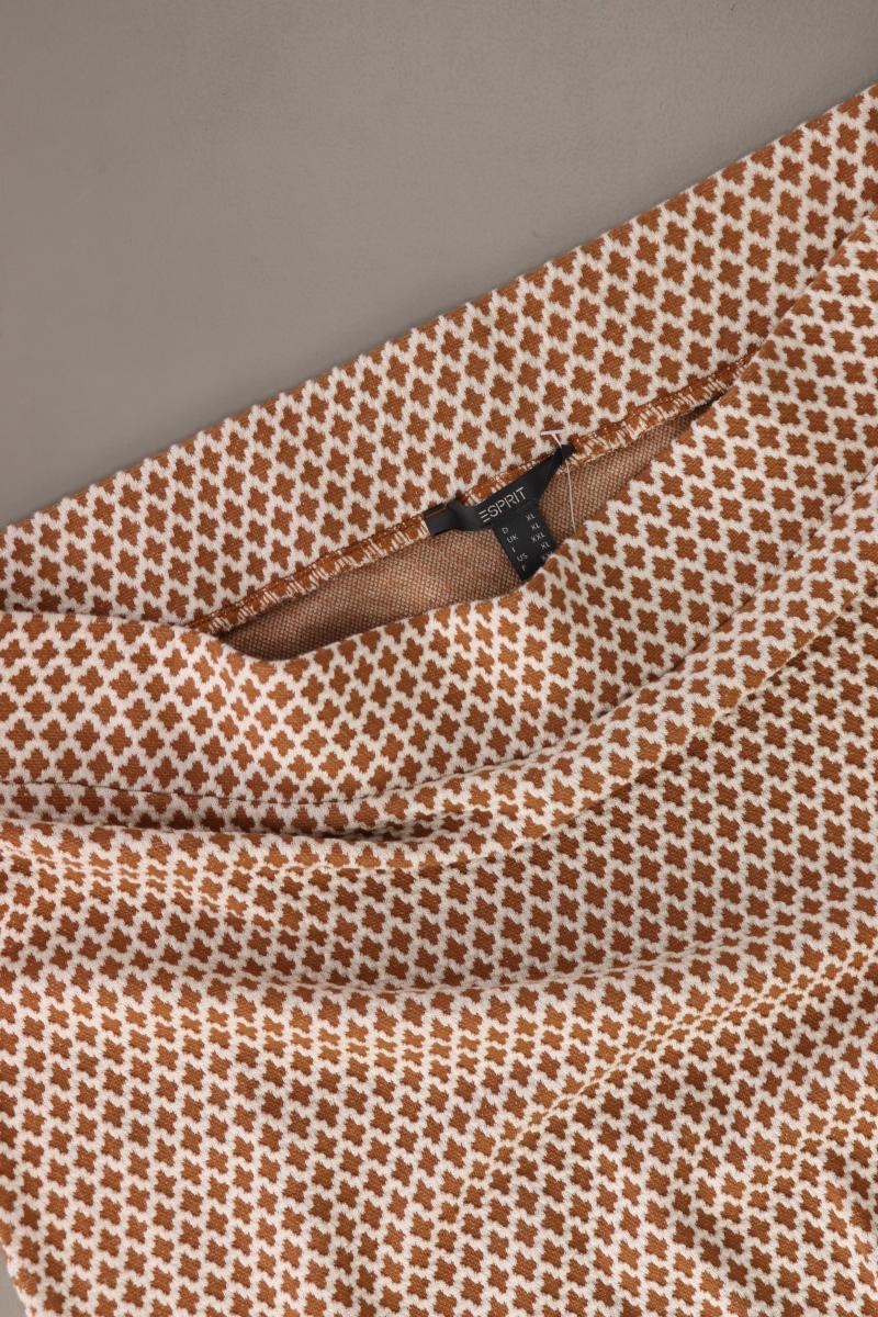 Esprit Strickrock Gr. XL braun aus Viskose