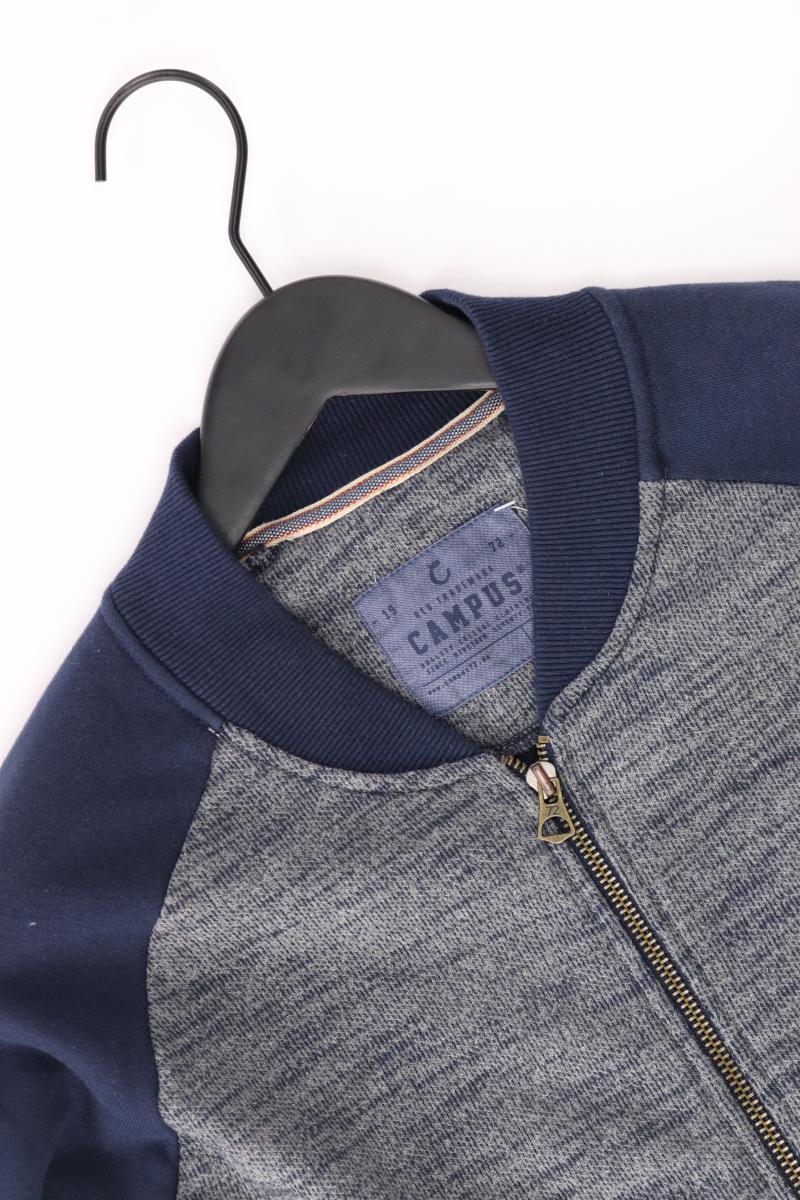 Campus by Marc O'Polo Regular Strickjacke für Herren Gr. M Langarm blau