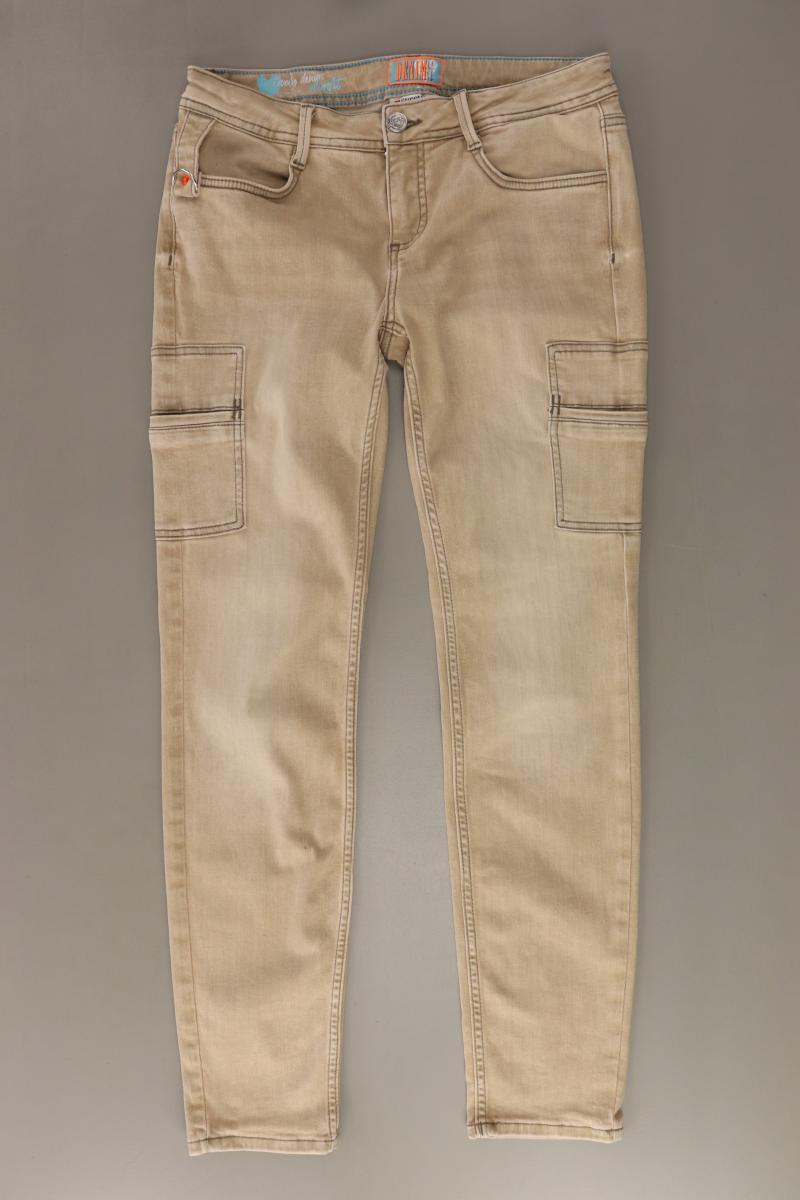Street One Straight Jeans Gr. W27/L30 braun aus Baumwolle