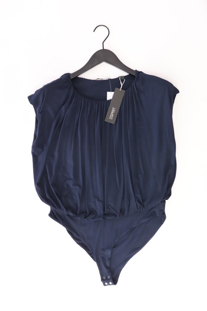 Esprit Bodybluse Gr. L neu mit Etikett Neupreis: 49,99€! Kurzarm blau
