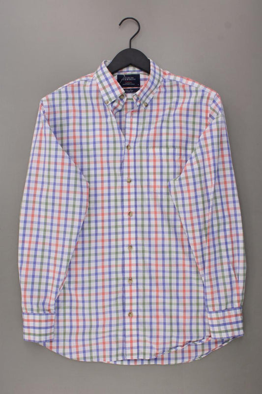 CHARLES TYRWHITT Karohemd für Herren Gr. M kariert Langarm mehrfarbig