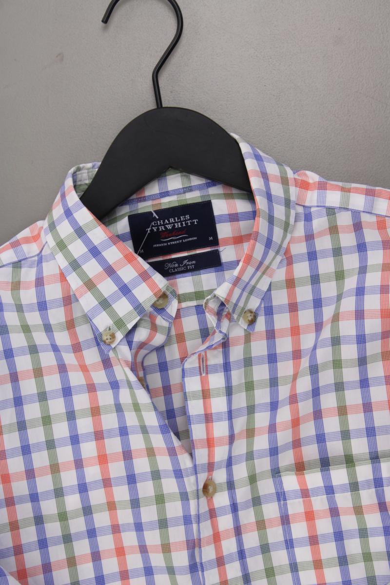 CHARLES TYRWHITT Karohemd für Herren Gr. M kariert Langarm mehrfarbig
