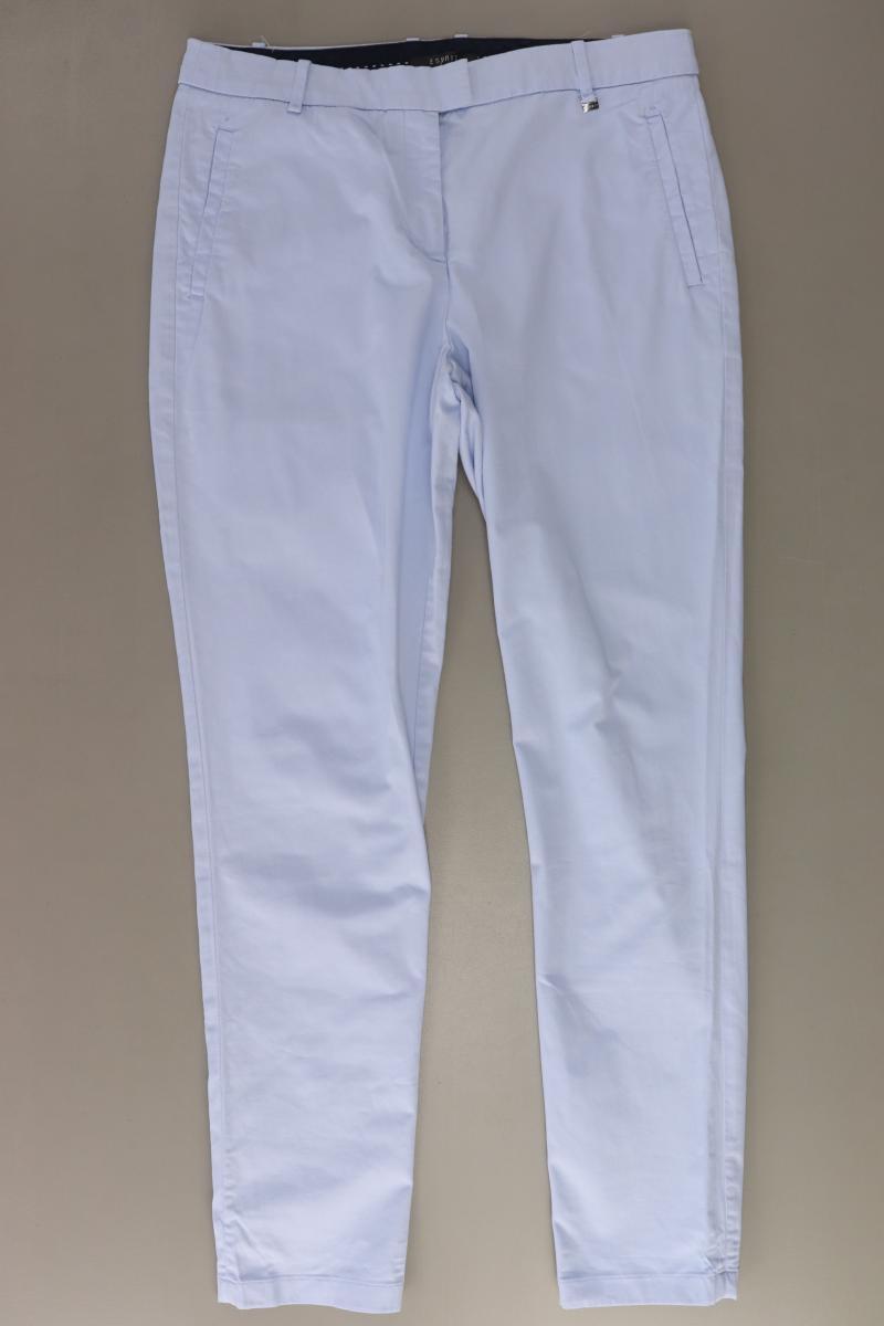 Esprit Hose Gr. 38 blau aus Baumwolle
