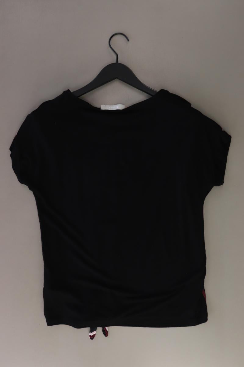 Bianca Ringelshirt Gr. 38 gestreift Kurzarm schwarz aus Viskose