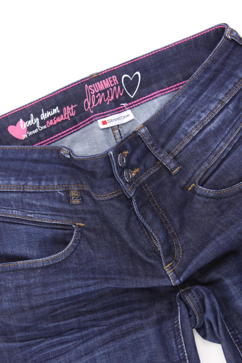 Street One Regular Jeans Gr. W27/L26 blau aus Baumwolle