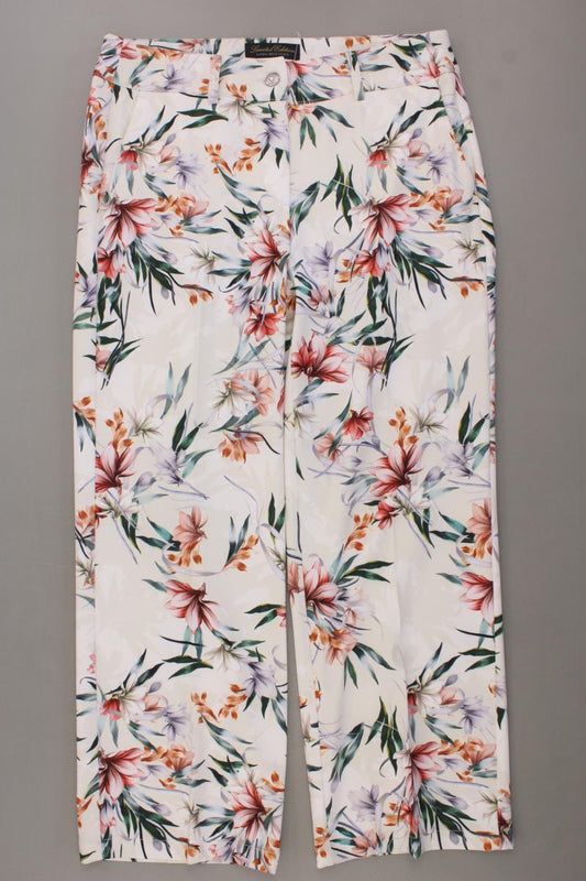 Anna Montana Hose Gr. 42 mit Blumenmuster neuwertig mehrfarbig aus Polyester