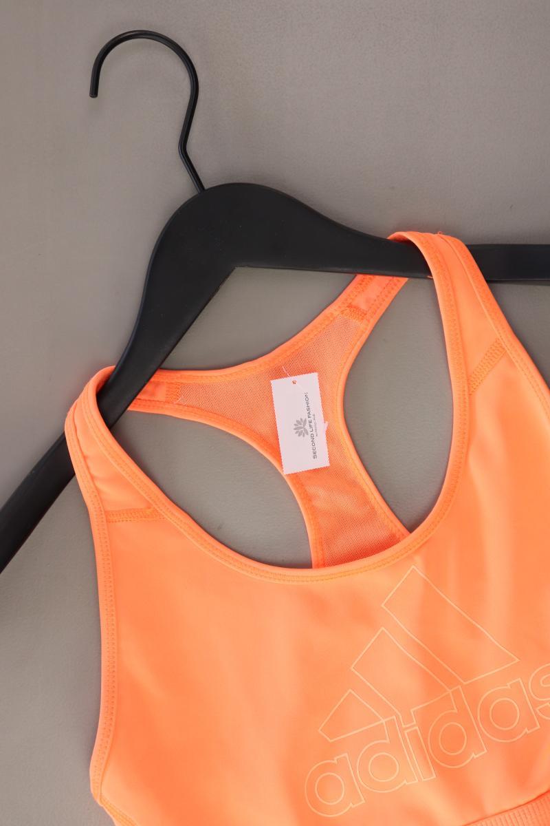 Adidas Sporttop Gr. XS orange aus Polyester