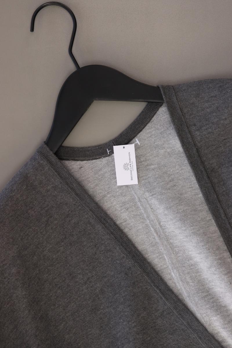 Poncho Gr. OneSize 3/4 Ärmel grau