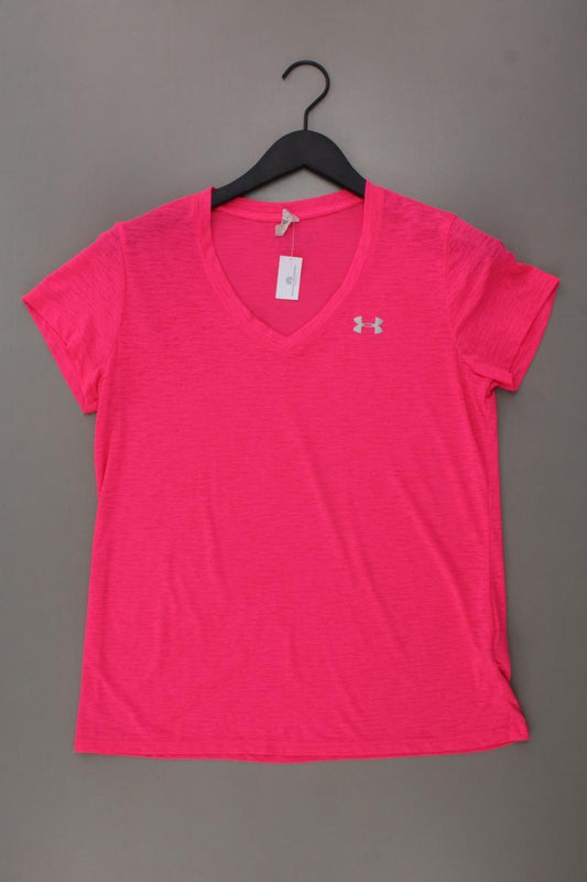 under armour Sportshirt Gr. M Kurzarm pink aus Polyester