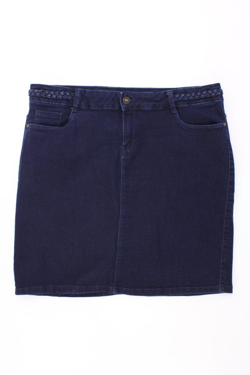 C&A Jeansrock Gr. 46 blau aus Baumwolle