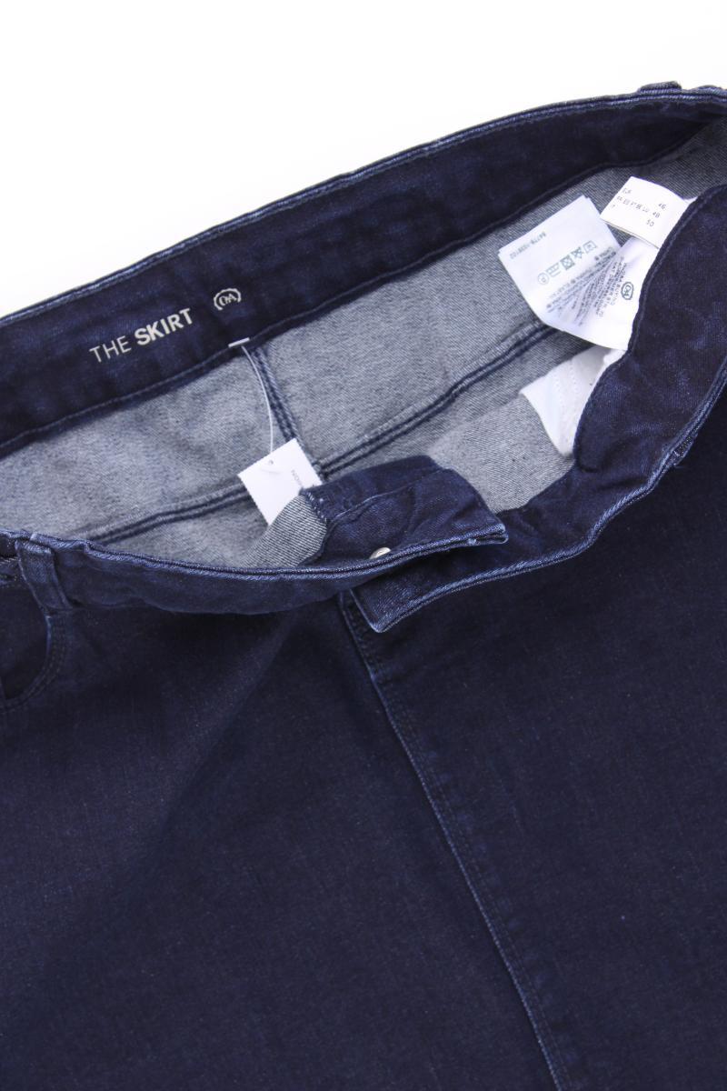 C&A Jeansrock Gr. 46 blau aus Baumwolle