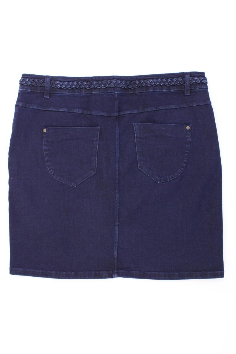 C&A Jeansrock Gr. 46 blau aus Baumwolle