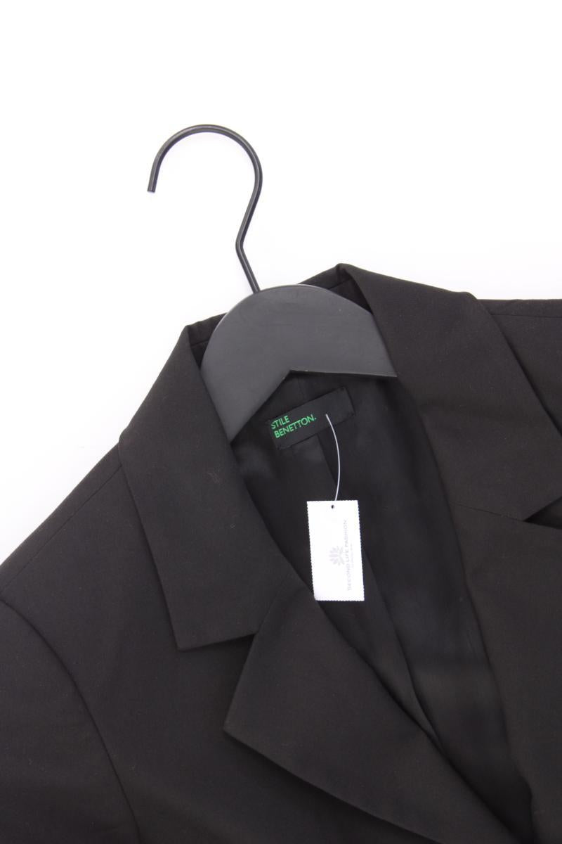 Benetton Slim Blazer Gr. 34 schwarz