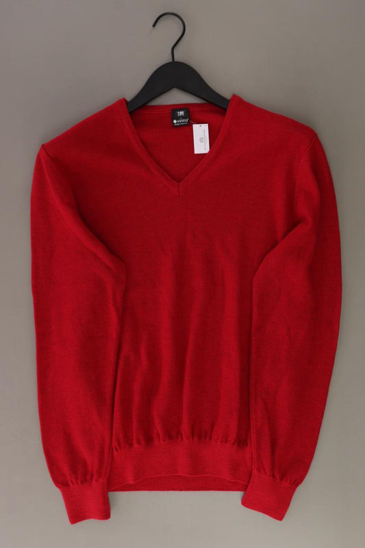 SØR Feinstrickpullover für Herren Gr. 50 rot aus Baumwolle