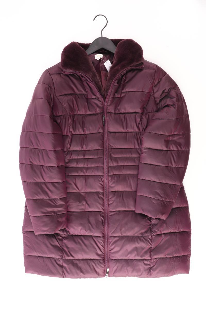 VA Milano Wintermantel Gr. 44 lila aus Polyester