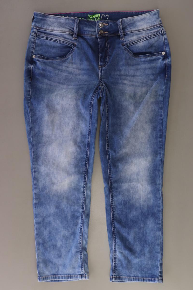 Street One Straight Jeans Gr. W29/L26 blau aus Baumwolle