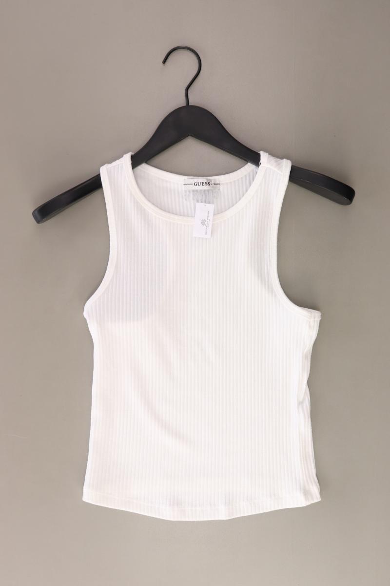 Guess Trägertop Gr. S weiß aus Baumwolle