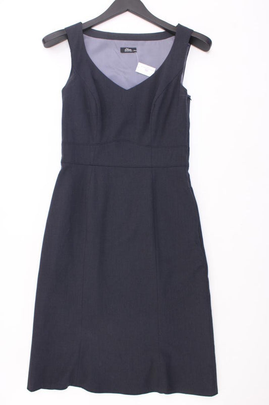 s.Oliver Selection Bleistiftkleid Gr. 34 Ärmellos grau aus Polyester