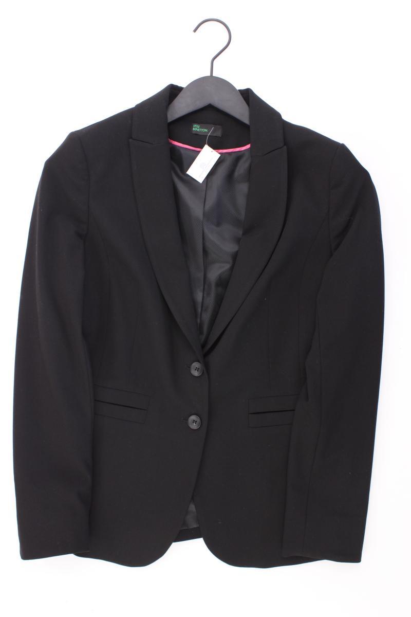 Benetton Slim Blazer Gr. 34 schwarz