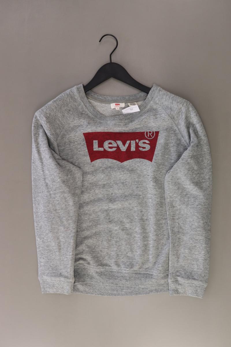 Levi's Langarmpullover Gr. XL grau aus Baumwolle