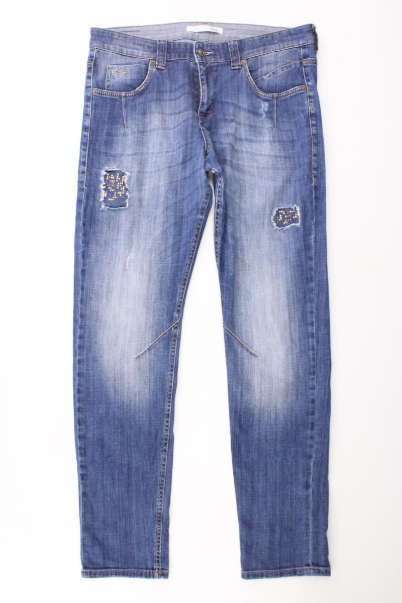 MAC Skinny Jeans Gr. 42 blau