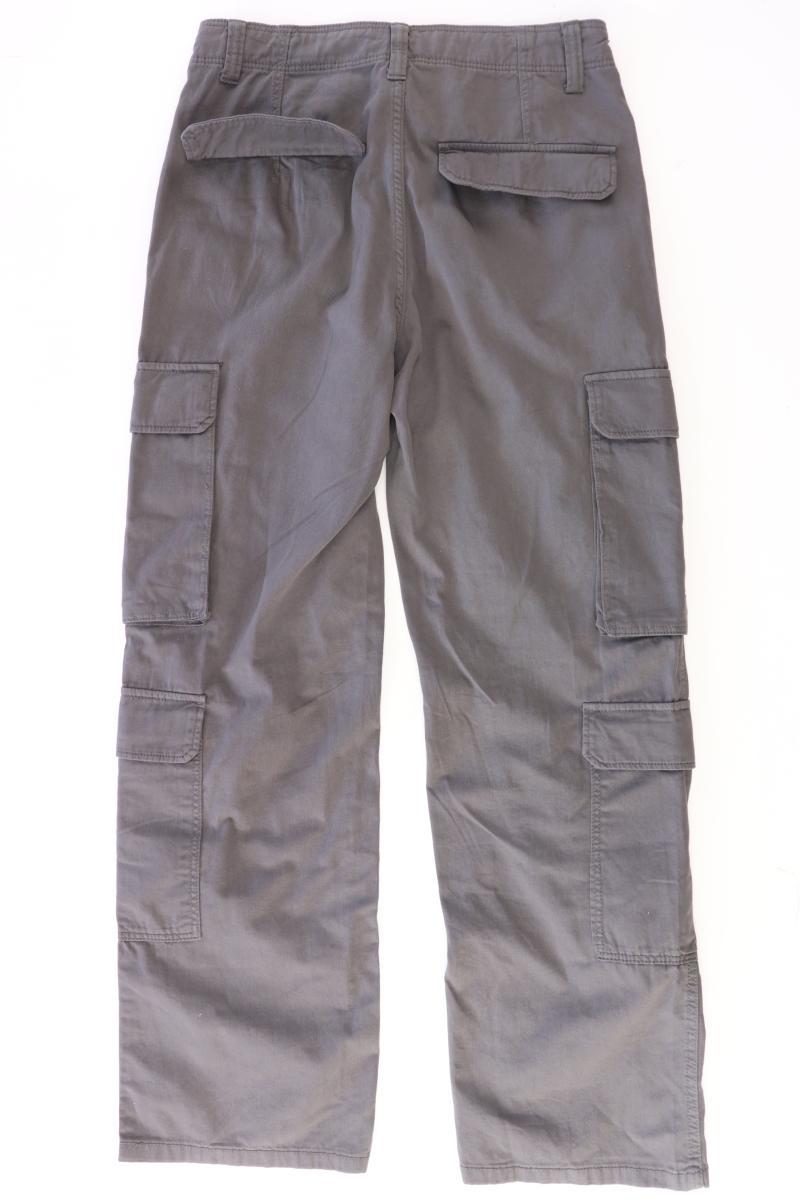 Bershka Cargohose Gr. 38 grau aus Baumwolle