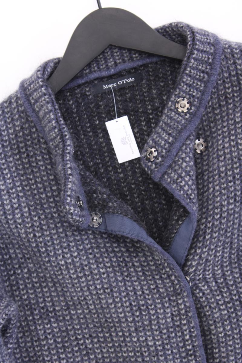 Marc O'Polo Strickjacke Gr. M Langarm blau aus Polyamid