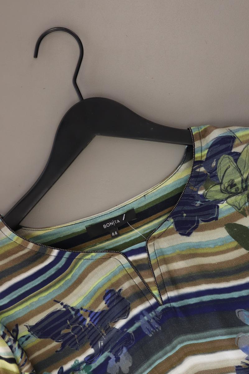 Bonita Regular Bluse Gr. 44 3/4 Ärmel grün aus Polyester