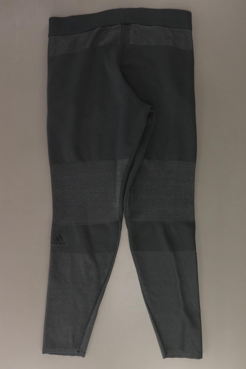 Adidas Sporthose für Herren Gr. M neuwertig grau aus Polyester