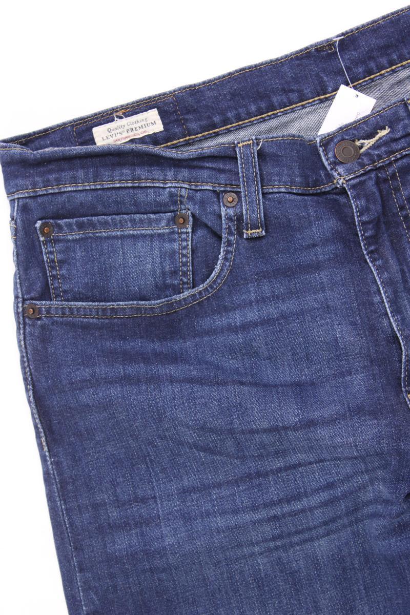 Levi's Straight Jeans für Herren Gr. W34/L30 blau aus Baumwolle