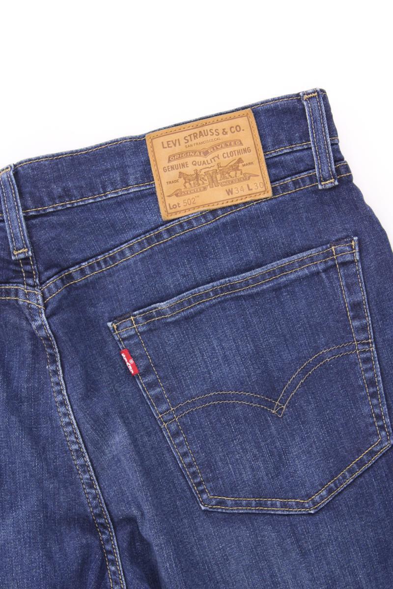 Levi's Straight Jeans für Herren Gr. W34/L30 blau aus Baumwolle