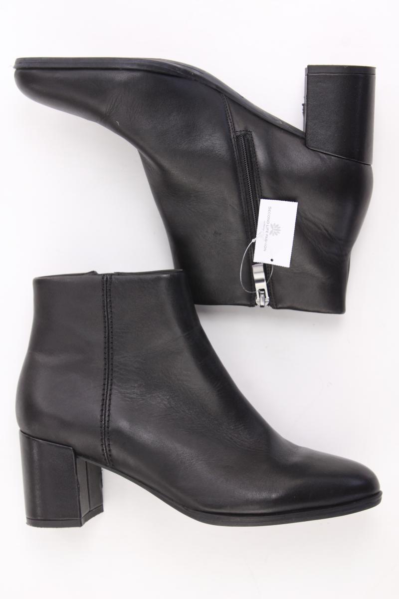 Clarks Stiefeletten Gr. 39 schwarz aus Leder