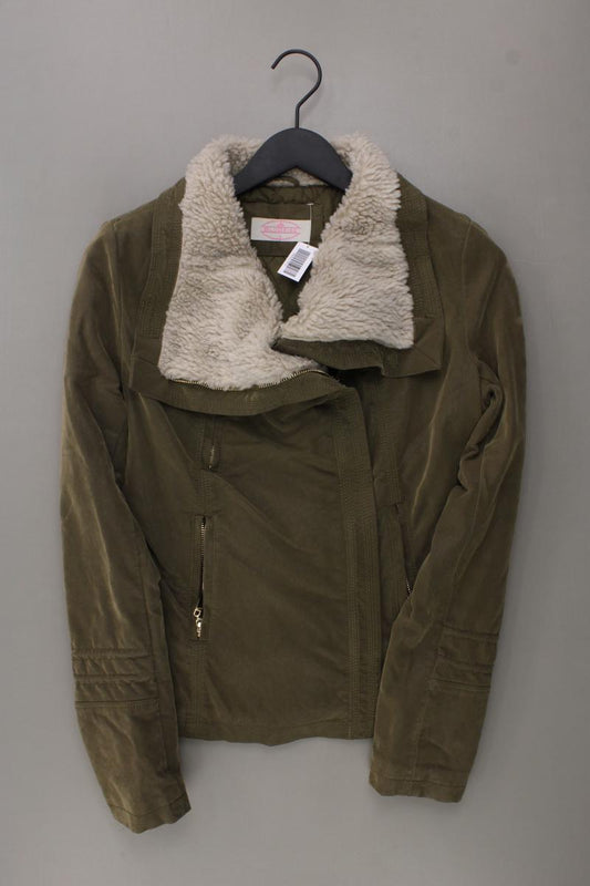 Bludeise Slim Jacke Gr. M olivgrün aus Polyurethan