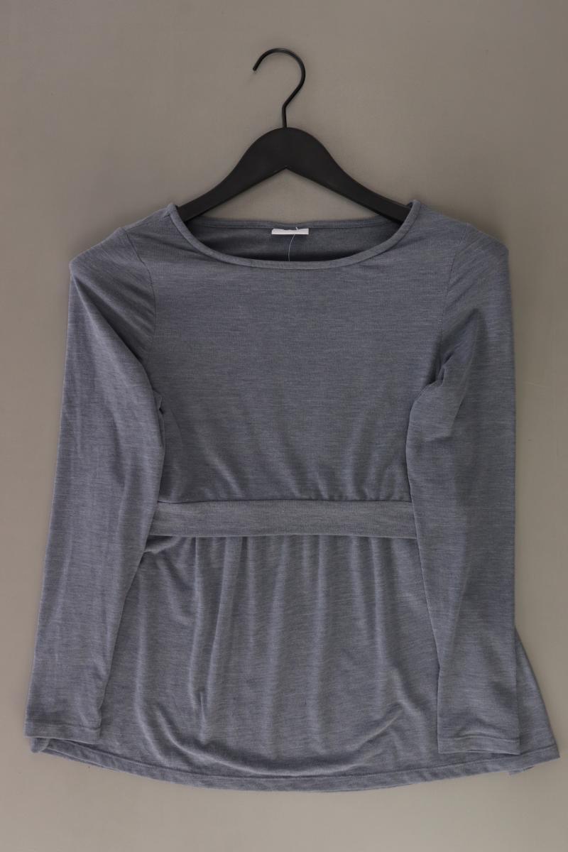 Mama Licious Longsleeve-Shirt Gr. S Langarm blau aus Polyester