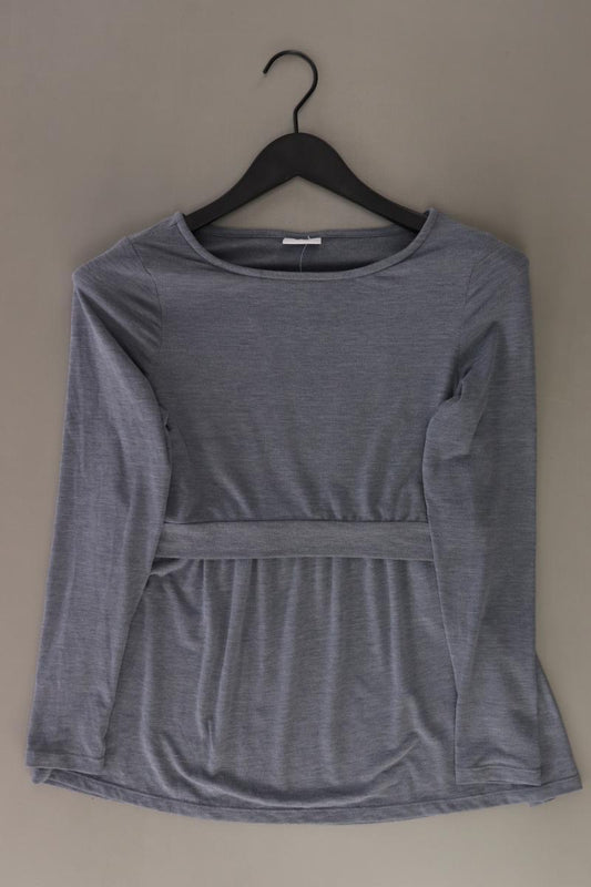 Mama Licious Longsleeve-Shirt Gr. S Langarm blau aus Polyester