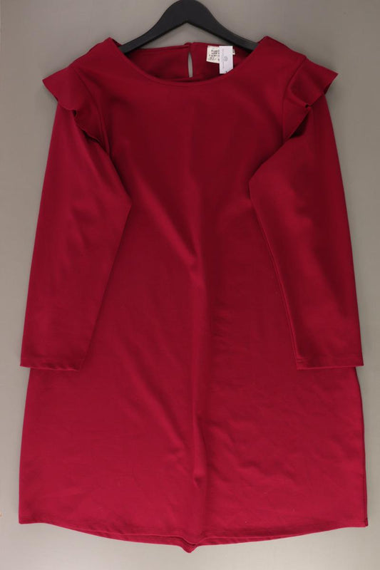 ROCK YOUR CURVES Langarmkleid Gr. 48/50 rot aus Polyester